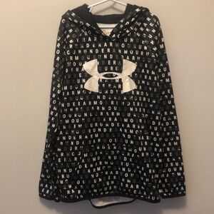 Under Armour fleece hoodie‎ with big Logo-Youth Large Girls